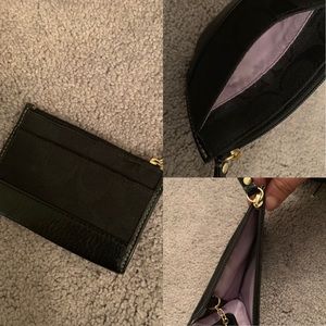 Coach coin keychain purse